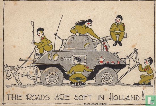 The roads are soft in Holland!