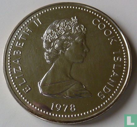Cookeilanden 10 dollars 1978 "25th Anniversary of the Coronation of Queen Elizabeth II" - Afbeelding 1