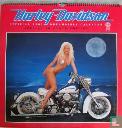 Harley-Davidson Kalender 1991 - Afbeelding 1