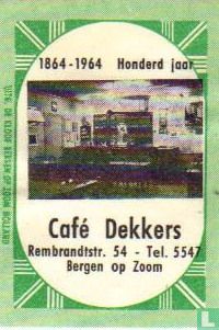 Café Dekkers 