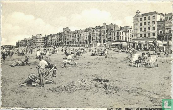 21. Wenduine La Plague et Digue Strand en Zeedijk - Afbeelding 1