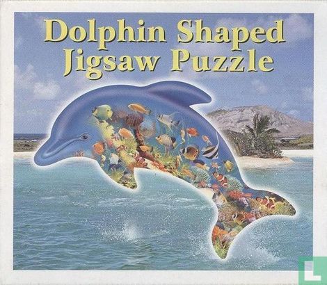 Dolphin Shaped Jigsaw Puzzle - Image 1