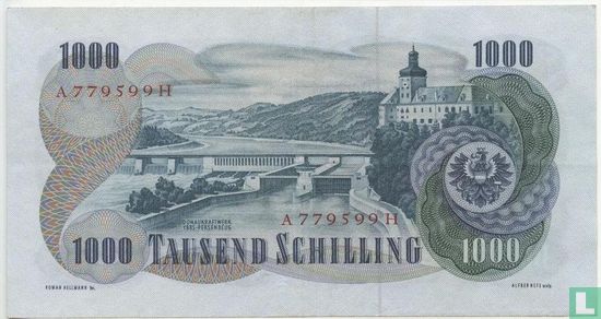Österreich 1.000 Schilling 1961 - Bild 2