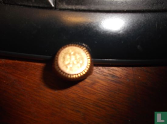 Gouden ring met  2 pesos 1945 - Image 1