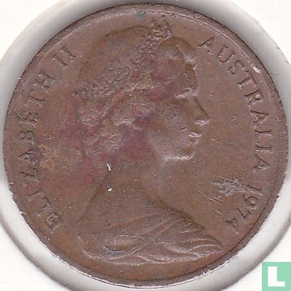Australië 1 cent 1974 - Afbeelding 1