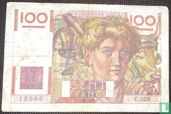 Frankrijk 100 Francs  - Afbeelding 1
