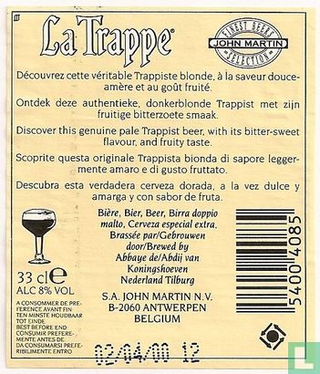 La Trappe Tripel Export - Afbeelding 2
