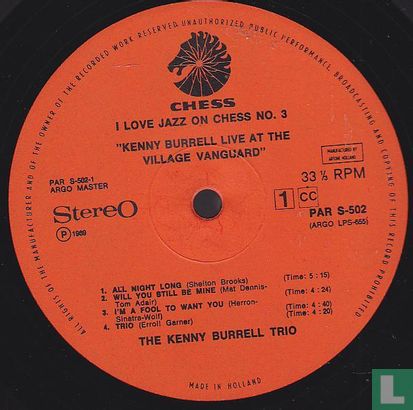 Kenny Burrell Live at the Village Vanguard  - Bild 3