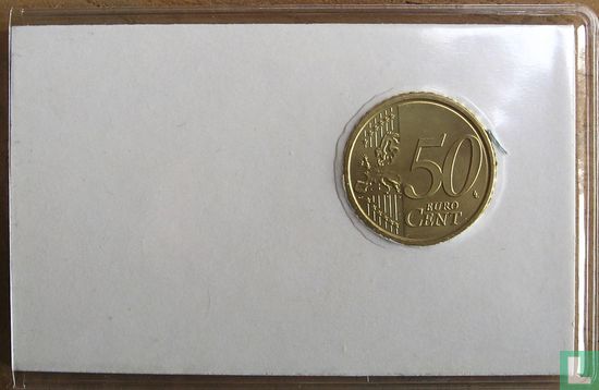 Vaticaan 50 cent 2011 (coincard) - Afbeelding 2