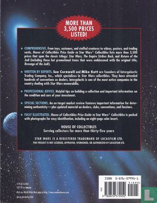 House of Collectibles Price Guide to Star Wars Collectibles - Image 2
