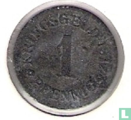 Kassel 1 pfennig 1917 - Afbeelding 1