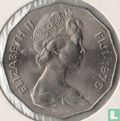 Fiji 50 cents 1976 - Afbeelding 1