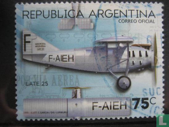 Erster argentinischer Luftpostflug