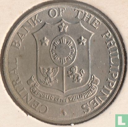Philippines 25 centavos 1966 (8 smoke rings) - Image 2