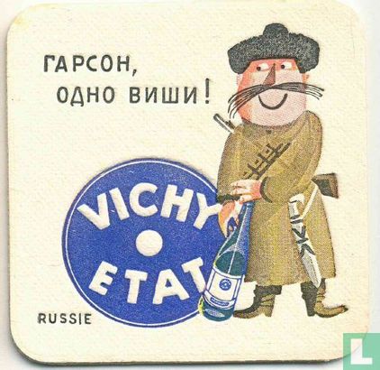 Russie Vichy Etat / Dit is een van de 30 bierviltjes "Collectie Expo 1958".