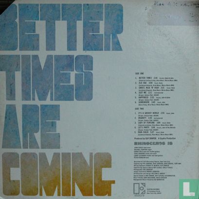 Better Times Are Coming - Afbeelding 2