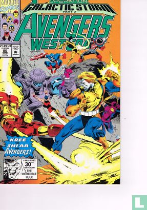 Avengers West Coast 80 - Image 1