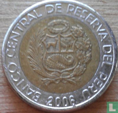 Peru 2 nuevos soles 2006 - Afbeelding 1