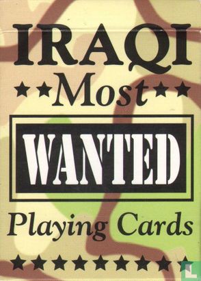 Iraqi Most Wanted Playing Cards - Image 1