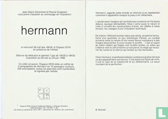 Uitnodiging expositie Hermann - Bild 2