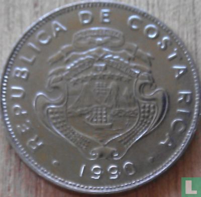 Costa Rica 50 centimos 1990 - Image 1