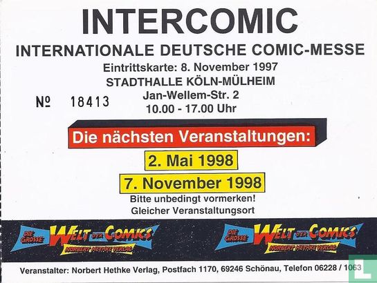 Intercomic Internationale Deutsche Comic-Messe  - Bild 2