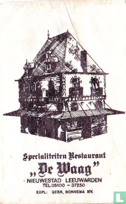 Specialiteiten Restaurant "De Waag"  - Bild 1