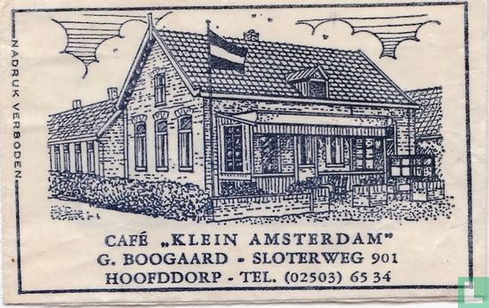 Café "Klein Amsterdam"   - Afbeelding 1