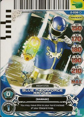 Blue Megaforce Ranger - Bild 1