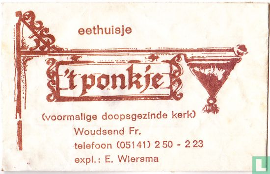 Eethuis 't Ponkje - Image 1
