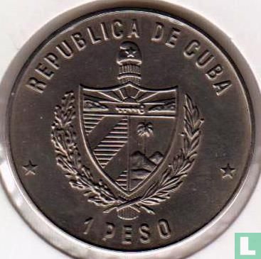 Cuba 1 peso 1985 "FAO - International year of the forest" - Image 2