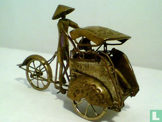 Rickshaw Indonesia (metal) - Image 1