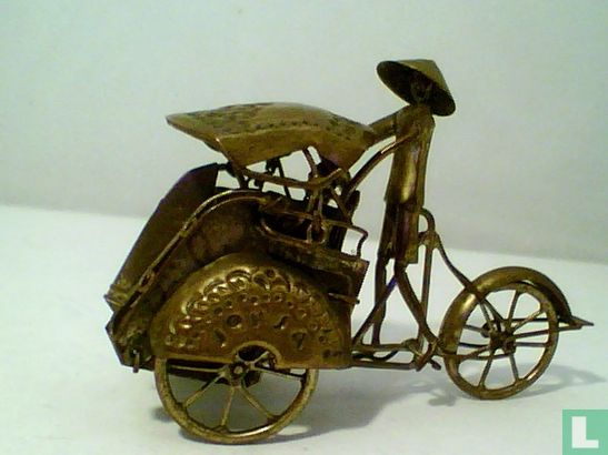 Rickshaw Indonesia (metal) - Image 2