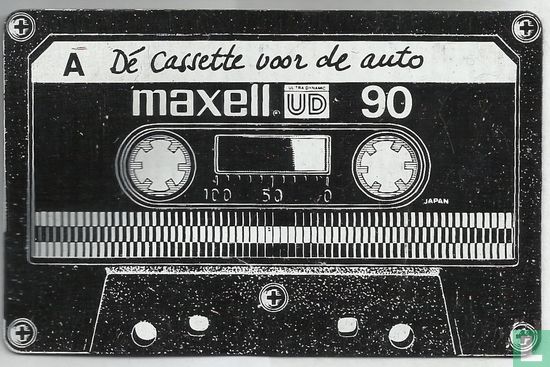 Maxell UD90 de cassette voor de auto