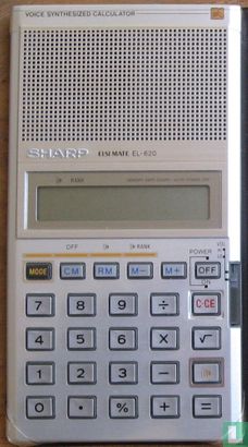 Sharp Elsi Mate EL-620 VOICE SYNTHESIZED CALCULATOR - Bild 1