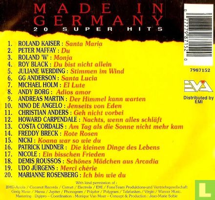 20 Super Hits Made in Germany - Image 2