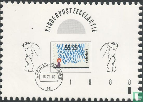 Children's stamps (C-card) - Image 1