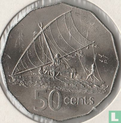 Fiji 50 cents 1976 - Afbeelding 2