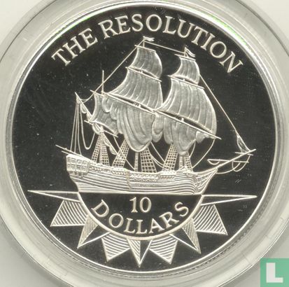 Niue 10 dollars 1992 (PROOF) "The Resolution" - Image 2