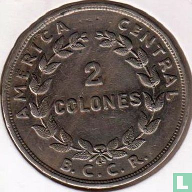 Costa Rica 2 colones 1961 - Afbeelding 2