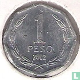 Chili 1 peso 2002 - Afbeelding 1