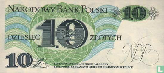 Polen 10 Zlotych 1982 - Afbeelding 2