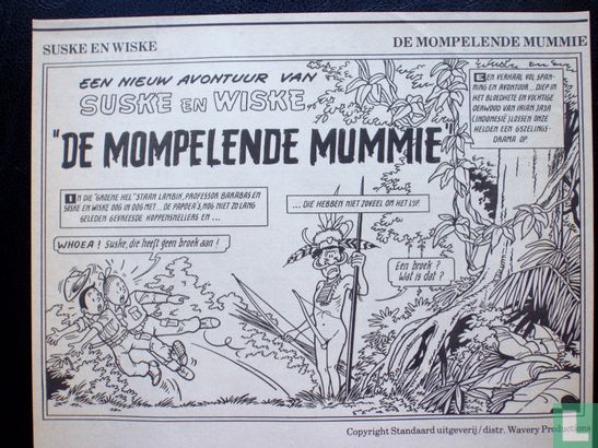 De mompelende mummie - Afbeelding 1