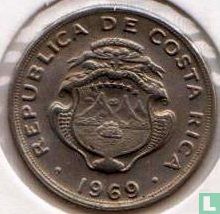 Costa Rica 10 centimos 1969 - Image 1