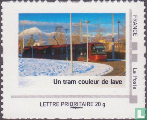 Tramway à Clermont Ferrand