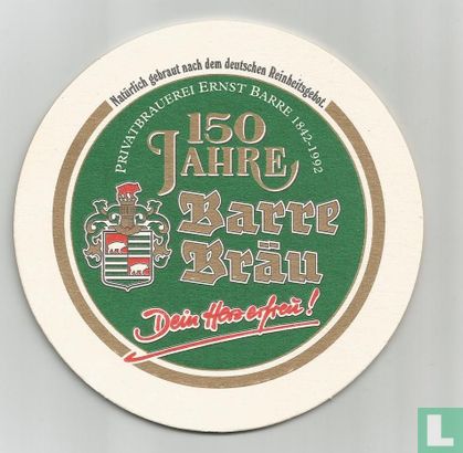 Barre's Bräu Light 10,7 cm / 150 Jahre - Image 2