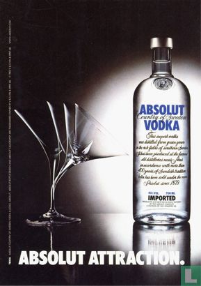 GG011 - Absolut Vodka "Absolut Attraction." - Afbeelding 1