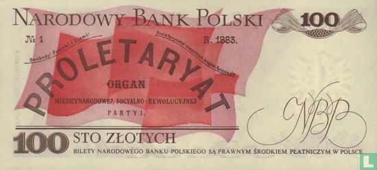 Polen 100 Zlotych 1986 - Bild 2