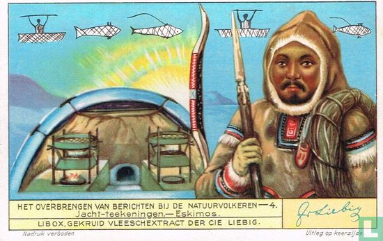 Jacht-teekeningen - Eskimos