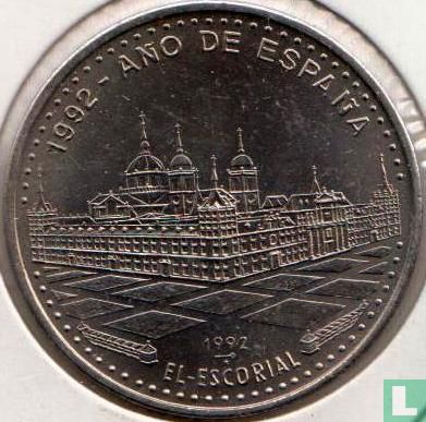 Cuba 1 peso 1992 "El Escorial in Madrid" - Image 1